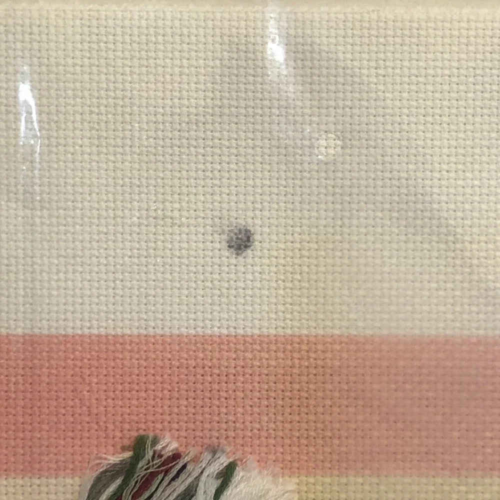 Vintage Something Special DECO TIGER LILY VASE PICTURE Counted Cross Stitch 1987